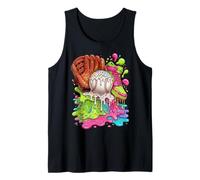 Kids Baseball Sneaker Ice Cream Drip Slime Sprinkles Tank Top