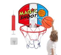 Kids Basketball Set - Lightweight with Safe Plastic Frame, Portable Design | Early Learning Kids Exercise Skills Practice Activity Toy