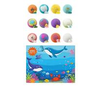 Kids Bath Balls 12 Pieces Colorful Gentle