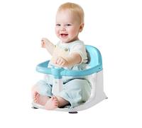 Kids Bath Chair - Sit Recline Support Seat, 360° Rotating Guardrail, Non Slip Design | Easy Clean Drainage Holes, Portable Handle for Infannt Bathtub Use