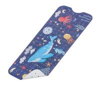 Kids Bath Mat Non Slip Blue Whale Design - 100x40cm Extra Long Anti Mould Kids Bath Mat, Machine Washable Toddler Shower Mat with Suction Cups for Secure Grip, Easy to Clean & Quick Dry