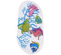 Kids Bath Mat Non-Slip Turtle Shower Mat Anti-Bacterial Shower Tub Mat Coloured Bathtub mat anti mould for Babies and Children Bahroom Cute Animals Pattern
