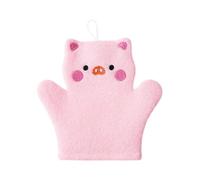 Kids Bath Mitt - Animal Character Bath Mitten for Kids | Soft, and Comfortable for Sensitive Skin, Ideal for and Young Children, Fun Designs for Bath Time, Machine Washable, Q
