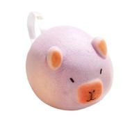 Kids Bath Soft Cute Funny Animal Shape Skin Scrub | Shower ball with bathing fun for daily care in the bathroom, when travelling and excursions, at home and at