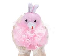 Kids Bath Sponge Cartoon Animal Shower Loofah Soft PE Body Scrubbers