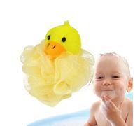 Kids Bath Sponge - Cartoon Animal Shower Puff, Soft PE Bubble Maker | Fun Bath Accessory Cute Shower Ball Soft Comfortable Children Boys Girls Home Bathroom Luxury Bathing Tool Adorable Design