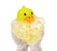 Kids Bath-Sponge - Cartoon Shower Body Scrubber, Soft Foam Shower Ball, Gentle Bathing Accessory | Home Bathroom Hotel Use Body Cleaning Sponge for Children toddlerz Family Daily Bath-Routine