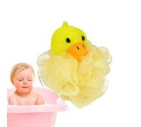 Kids Bath Sponge - Soft Shower Ball, Cartoon Body Scrubber, Gentle Sponge | Fun Bath Sponge with Rich Lather, Durable Shower Scrubber for Bathroom, Hotel, Daily Bathing (10 * 15cm)