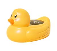 Kids Bath Temperature Meter - Cute Yellow Duck Bathtub Accessory, Precise Enclosed Sensing Technology | Lightweight Waterproof Toy With Long-Lasting Battery Prevent Chilling Hazards