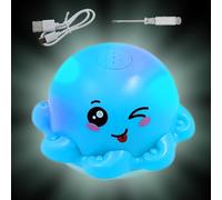 Kids Bath Toy,Rechargeable with LED Light | Water Spray Kids Bath Toy Octopus - for Swimming Pool Beach Park Home Travel Kindergarten Boys Girls Children