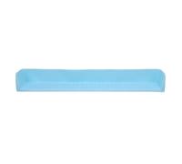 Kids Bathtub Splashing Guard with Strong Suction Cup Installation (Blue) | Stop messy splashes and keep bath time dry with a 100 silicone bathtub guard that grips firmly and stores toys