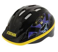 Kids Batman Safety Helmet | Childrens Lightweight Helmets For Bicycle Skating Scooter Bike | Adjustable To Fit Age 2-4, 48-52cm, Black