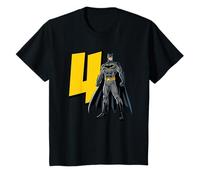 Kids Batman Super Hero 4th Birthday T-Shirt