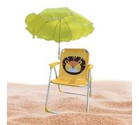 Kids Beach Chair with Umbrella, Beach Sand Chair with Umbrella, Wind Resistant Sand Seat with Parasol for Outdoor Travel Lawn Garden Patio Pool Picnic