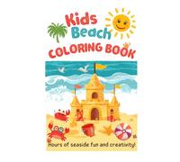 Kids beach coloring book