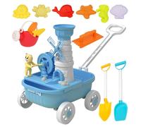 Kids Beach Toys - 14-Piece Sea-Themed Sand Play Set, Fun Sports Games Collection, Colorful Summer Activity Kit, Outdoor & Indoor Entertainment for Family, Pool, Playground, Yard, Picnic, Camping