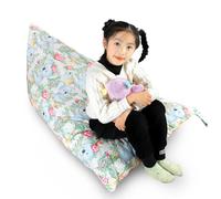 Kids Bean Bag Cover Only, Stuffed Animal Bean Bag Storage, Large Bean Bag Chair for Teens, 132cm * 79cm Beanbag Chair Cover Without Filling, Inflatable Soft Toy Storage, Koala