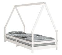 Kids Bed Frame Bedstead Wooden Bed Base Children's Bed Solid Wood Pine vidaXL