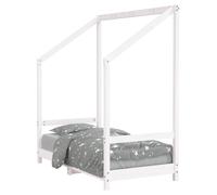 (white, 90 x 200 cm) vidaXL Kids Bed Frame Bedstead Wooden Bed Base Children's Bed Solid Wood Pine