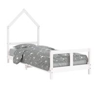 Kids Bed Frame Bedstead Wooden Bed Base Children's Bed Solid Wood Pine vidaXL