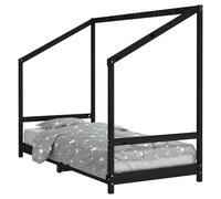 (white, 90 x 200 cm) vidaXL Kids Bed Frame Bedstead Wooden Bed Base Children's Bed Solid Wood Pine