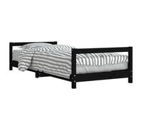 Kids Bed Frame Wooden Bed Base Bedstead for Children Solid Wood Pine vidaXL
