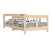 Kids Bed Frame Wooden Bed Base Bedstead for Children Solid Wood Pine vidaXL