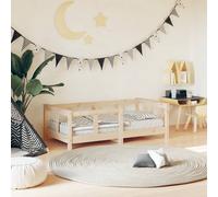 Kids Bed Frame Wooden Bed Base Bedstead for Children Solid Wood Pine vidaXL