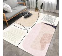 Kids Bedroom Rug Girl Accessories Rectangular Pink Carpet For Bedroom, Living Room Printed Carpet, Easy Care Rugs Kitchen 80X160Cm 2Ft 7.5''X5Ft 3''