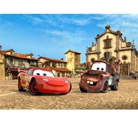 Kids Bedroom photo wallpaper 141x106 inch Marvel Avengers Disney Princess Cars