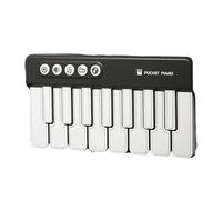 Kids Beginner Keyboard Musical Instrument ABS Texture Small Toy Piano For Early Childhood Education And Entertainment Portable Music Training Tool