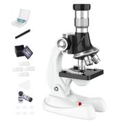 Kids Beginner Microscope Science Kit Portable Biological Lab Beginner