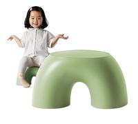 Kids Bench Chair Comfortable Nonslip Shoe Changing | Semicircle Comfortable for Home Living Room Kids Bedroom Bathroom