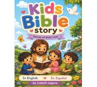 Kids Bible Stories Spanish and English: Coloring page