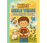 Kids Bible Verse: Coloring Book