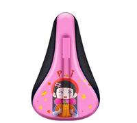 Kids Bicycle Saddle Cushion Cover Kids Bike Seat Cover Small Child Cycling Anti Slip for Boys Girls Bicycle Saddle Pad Protection(Pink,Large)