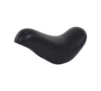 Kids Bicycle Saddle PU Leather Bike Replacement Saddle for Most Kid Bicycles Black, Diameter 22.2 mm