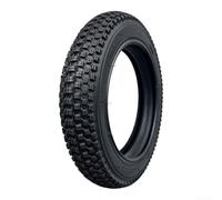 Kids Bicycle Tire 14 Inch Wear-Resistant White Pattern | Deep drainage grooves, quick water channeling, improved wet traction, white color, 14 inch fit