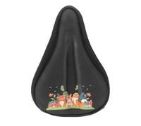 Kids Bicycles Seats Cushions Covers, Waterproofs Covers Protector Small Saddles Pad Enduring Bike Protector, Small Saddles Pad, Easy Install, Fit with Cartoon Design for Boys & Girls Bicycles