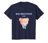 Kids Big Brother 2026 - Cute Teddy for Big Brothers to Be T-Shirt