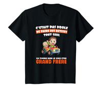 Kids Big Brother on Mission Pregnancy Announcement Birth Child T-Shirt