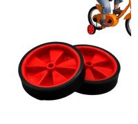 Kids Bike Balance Set - Child Cycle Flash Wheels, Youth Training Wheel Pair with Adjustable Mount Pack | Junior Rider Stability Learning Gear Kit for Children's Bicycles