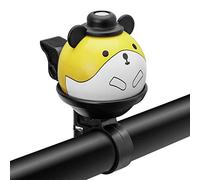 Kids Bike Bell, 360° Rotatable Cartoon Cycling Bell for Girls Boys and Adult, Loud Crisp Clear Sound Bicycle Handlebar Ring Horn, Children's Bike Accessories