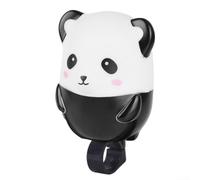 Kids Bike Bell, Dinosaurs Air Horn Children Balance Bike Scooter Bell Super Loud Bike Bell, Bike Bell For Kid's Girls Boys And Toddler(Panda)