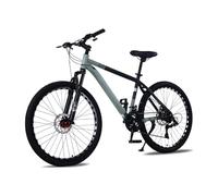 Kids Bike For Boys And Girls, 21 Speed Junior Mountain Bikes Children Bicycle, Aluminum Frame, Rigid Front Fork, Height Adjustable, Suitable For 9-16 Years Old(Cyan,26INCH)