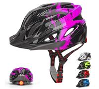 Kids Bike Helmet, RaMokey Kids Helmet for Boys Girls (Purple, M:54-59cm)