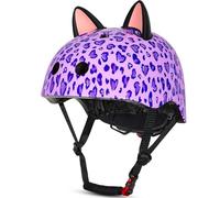 Kids Bike Helmet,Unicorn Castle Toddler Helmet Age 8-14 Years Adjustable Skateboard Helmet for Cycling Skateboard Inline Skating Scooter,Purple