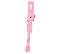 Kids Bike Kickstand Foot Alloy Cycling Accessories Sturdy,pink 18 inch | Universal fit,built-in spring design,easy installation,alloy material,nonslip pedal,24.5cm/9.65inch,1 kickstand