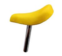 Kids Bike Saddle Practical Kids Bike Accessories for Outdoor Children Sports Lemon Yellow, Cushion 19x12.5cm