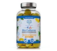 Kids Bio Cultures Gummies - 150 Multi-Strain Live Cultures Gummies for Children - Natural Pineapple Flavour - with Vitamin C & B Vitamins which Contribute to Normal Immune Function - UK Made